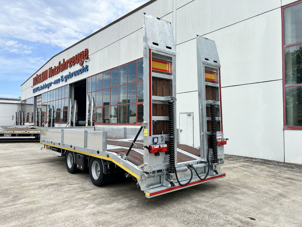 Möslein 21 t Tandemtieflader, Luftgefedert, NEU - Нискорамна площадка ремарке: снимка 3 Möslein 21 t Tandemtieflader, Luftgefedert, NEU - Нискорамна площадка ремарке: снимка 3