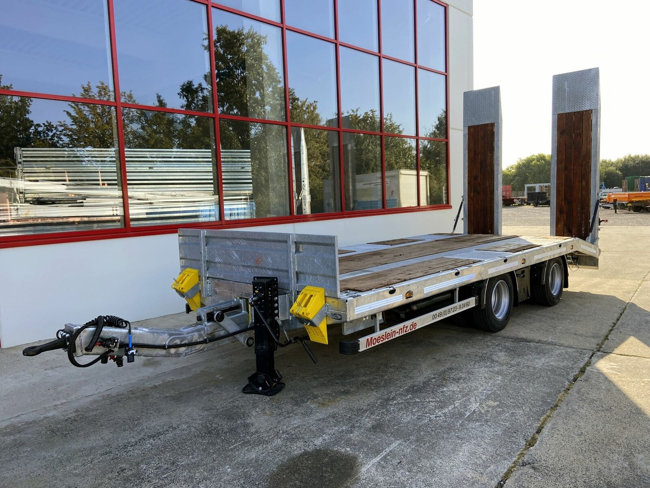 Möslein 21 t Tandemtieflader, Luftgefedert, NEU - Нискорамна площадка ремарке: снимка 5 Möslein 21 t Tandemtieflader, Luftgefedert, NEU - Нискорамна площадка ремарке: снимка 5