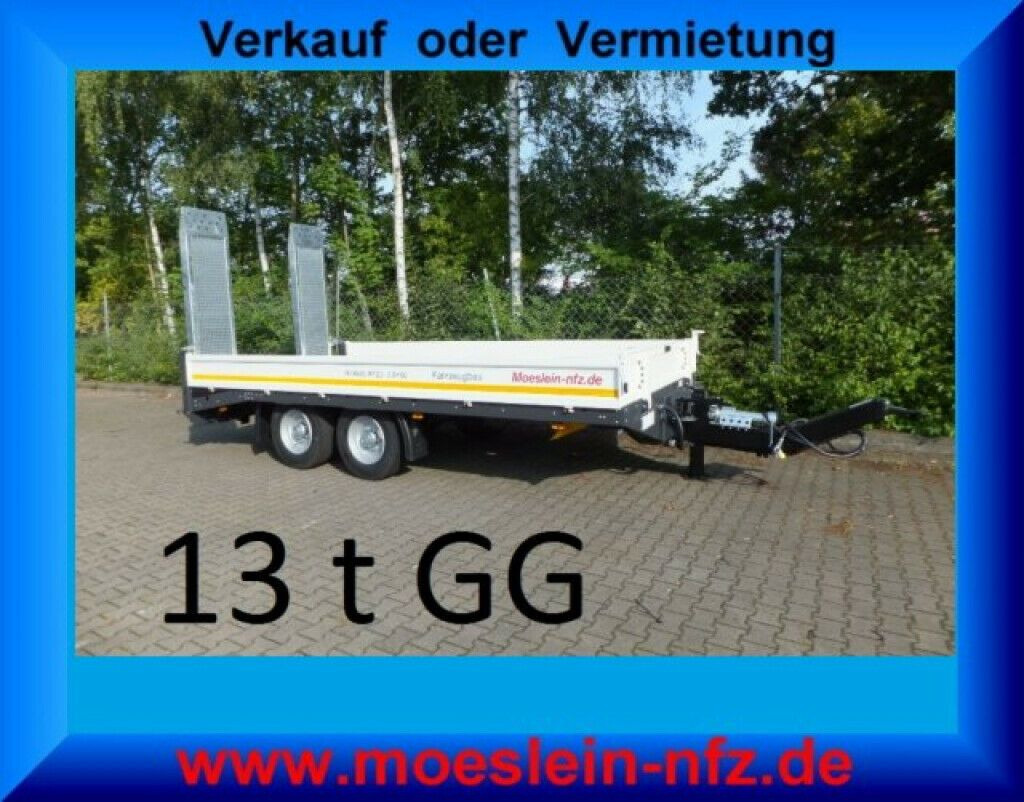 Möslein Neuer Tandemtieflader 13 t GG - Нискорамна площадка ремарке: снимка 2 Möslein Neuer Tandemtieflader 13 t GG - Нискорамна площадка ремарке: снимка 2