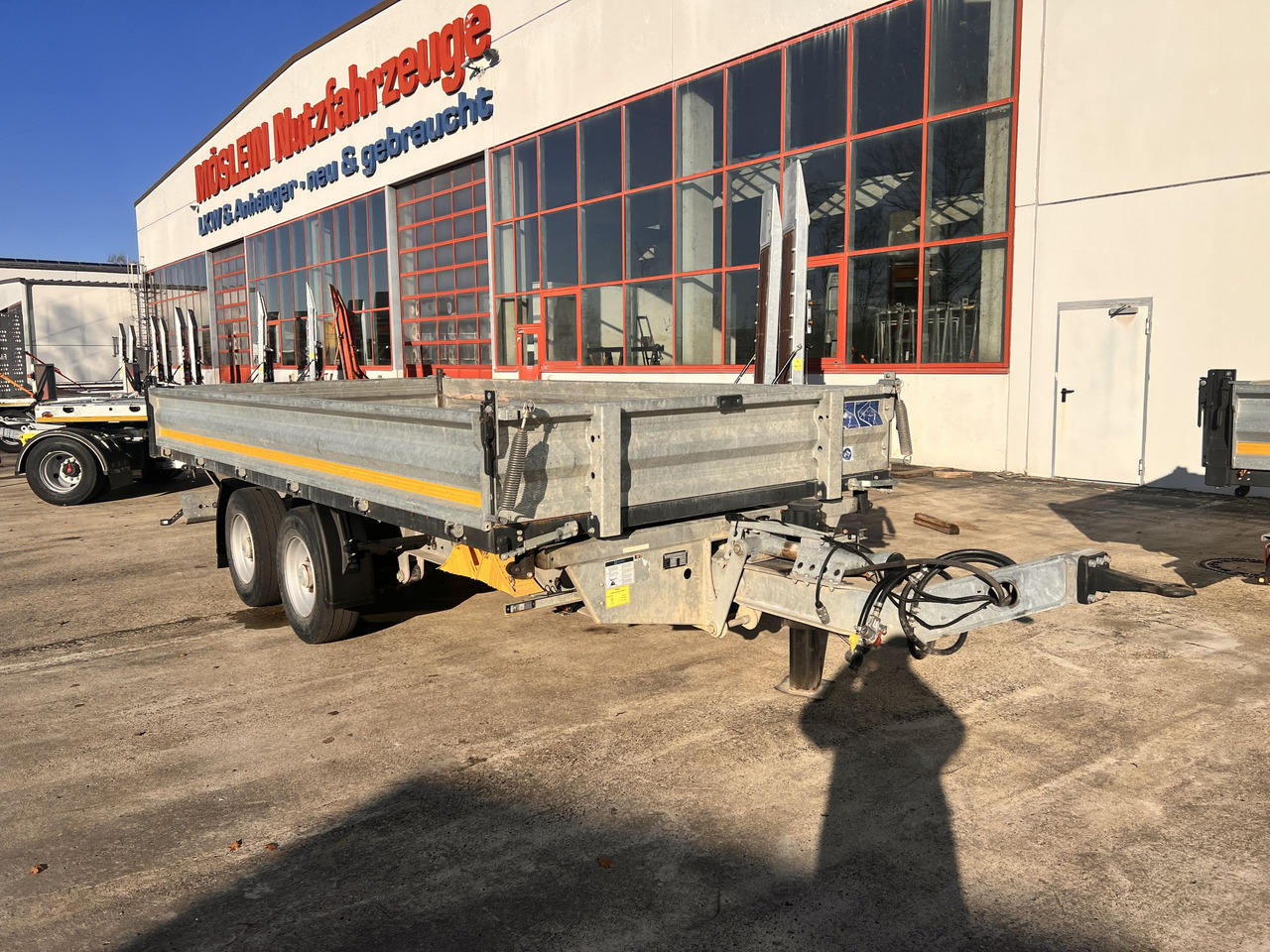 Möslein TDS 13 Schwebheim 13 t Tandemkipper- Tieflader - Самосвал ремарке: снимка 3 Möslein TDS 13 Schwebheim 13 t Tandemkipper- Tieflader - Самосвал ремарке: снимка 3