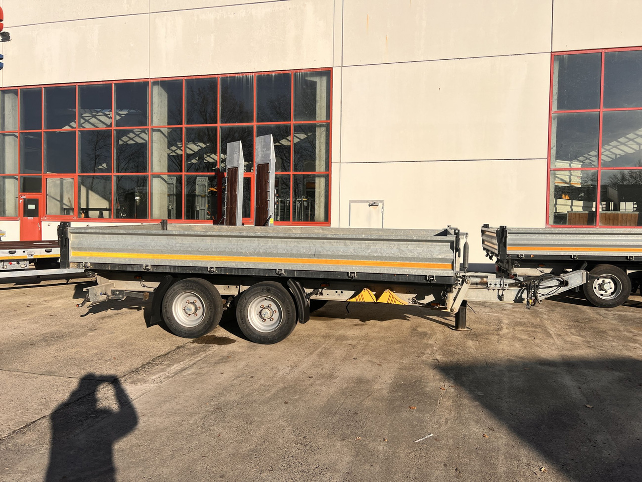 Möslein TDS 13 Schwebheim 13 t Tandemkipper- Tieflader - Самосвал ремарке: снимка 1 Möslein TDS 13 Schwebheim 13 t Tandemkipper- Tieflader - Самосвал ремарке: снимка 1