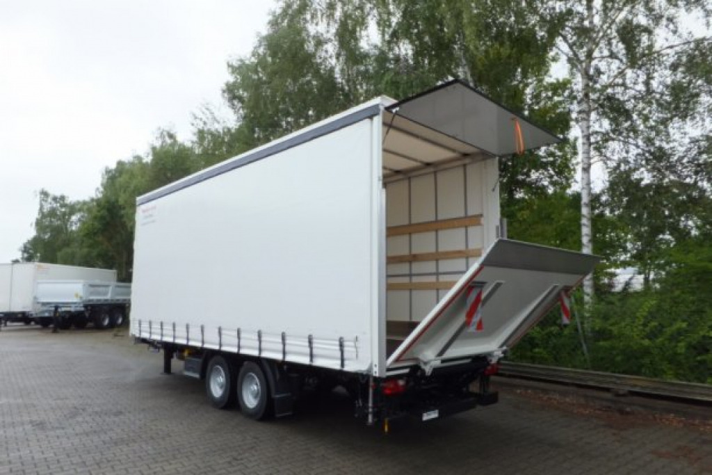 Möslein TPS 11 DL 7,30 neuer Planenanhänger, Ladebordwand + Durchladbar - Брезентово ремарке: снимка 2 Möslein TPS 11 DL 7,30 neuer Planenanhänger, Ladebordwand + Durchladbar - Брезентово ремарке: снимка 2