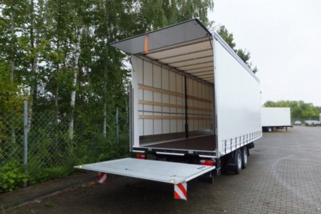 Möslein TPS 11 DL 7,30 neuer Planenanhänger, Ladebordwand + Durchladbar - Брезентово ремарке: снимка 3 Möslein TPS 11 DL 7,30 neuer Planenanhänger, Ladebordwand + Durchladbar - Брезентово ремарке: снимка 3