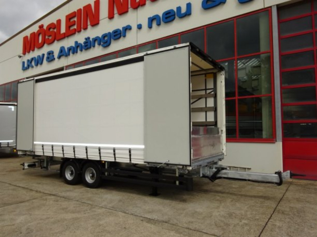 Möslein TPW 105 D Schwebheim Tandem- Planenanhänger Durchladen - Брезентово ремарке: снимка 5 Möslein TPW 105 D Schwebheim Tandem- Planenanhänger Durchladen - Брезентово ремарке: снимка 5