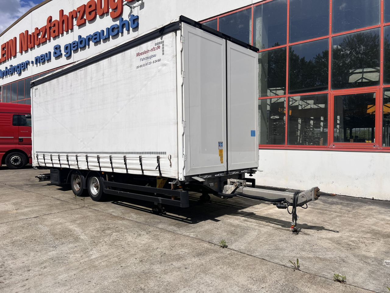 Möslein TPW 105 D Schwebheim Tandemplanenanhänger durchladbar - Брезентово ремарке: снимка 2 Möslein TPW 105 D Schwebheim Tandemplanenanhänger durchladbar - Брезентово ремарке: снимка 2