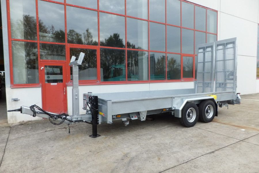 Möslein TT 11-E6x2 Tieflader für Fräsen breiten Rampen, Neu - Нискорамна площадка ремарке: снимка 1 Möslein TT 11-E6x2 Tieflader für Fräsen breiten Rampen, Neu - Нискорамна площадка ремарке: снимка 1