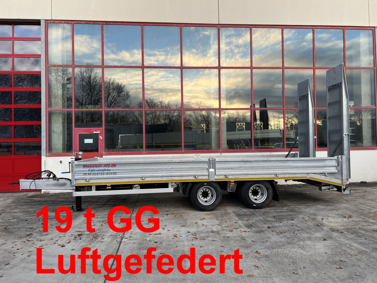 Möslein TTO 19 19 t Tandemtieflader,Neufahrzeug - Нискорамна площадка ремарке: снимка 1 Möslein TTO 19 19 t Tandemtieflader,Neufahrzeug - Нискорамна площадка ремарке: снимка 1