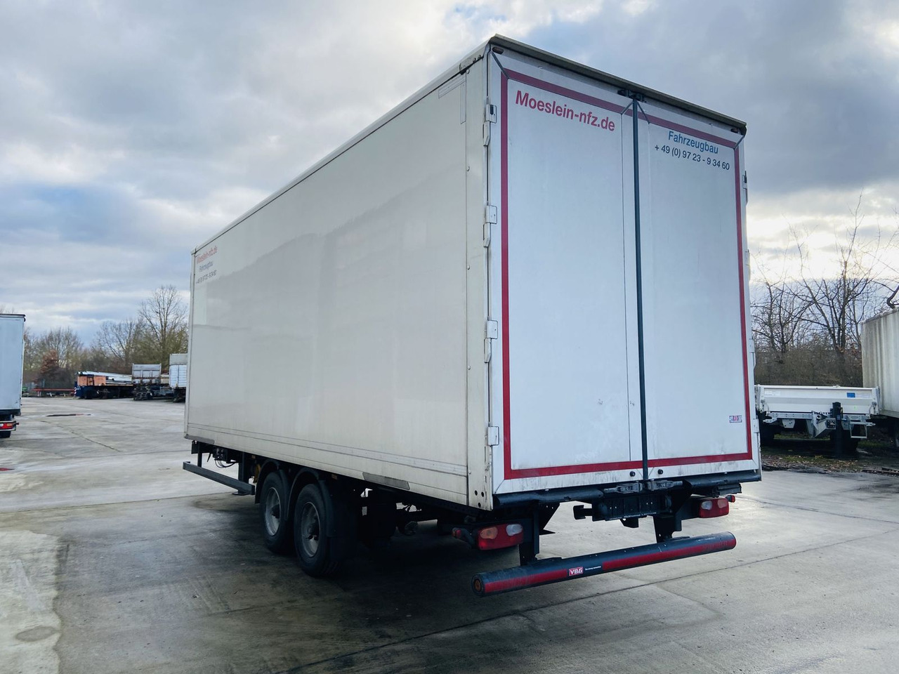 Möslein Tandem- Koffer, Durchladbar, Neuwertig - Затворена каросерия ремарке: снимка 4 Möslein Tandem- Koffer, Durchladbar, Neuwertig - Затворена каросерия ремарке: снимка 4