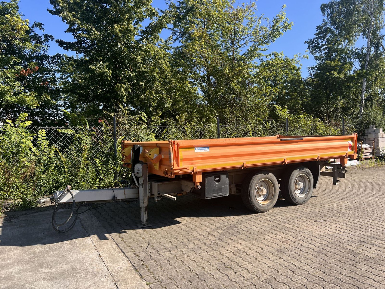 Müller-Mitteltal 14 t Tandemkipper- Tieflader - Самосвал ремарке: снимка 4 Müller-Mitteltal 14 t Tandemkipper- Tieflader - Самосвал ремарке: снимка 4