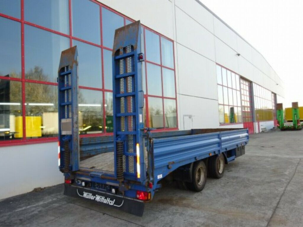 Müller-Mitteltal 18 t GG Tandemtieflader - Нискорамна площадка ремарке: снимка 3 Müller-Mitteltal 18 t GG Tandemtieflader - Нискорамна площадка ремарке: снимка 3