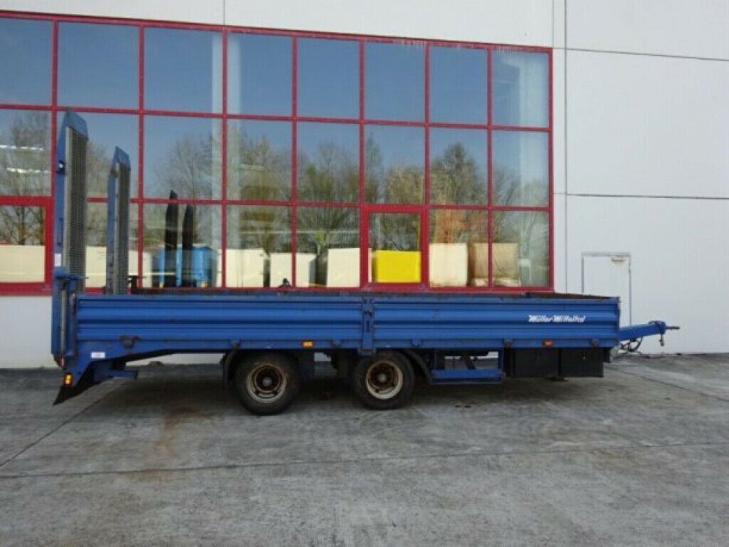 Müller-Mitteltal 18 t GG Tandemtieflader - Нискорамна площадка ремарке: снимка 2 Müller-Mitteltal 18 t GG Tandemtieflader - Нискорамна площадка ремарке: снимка 2