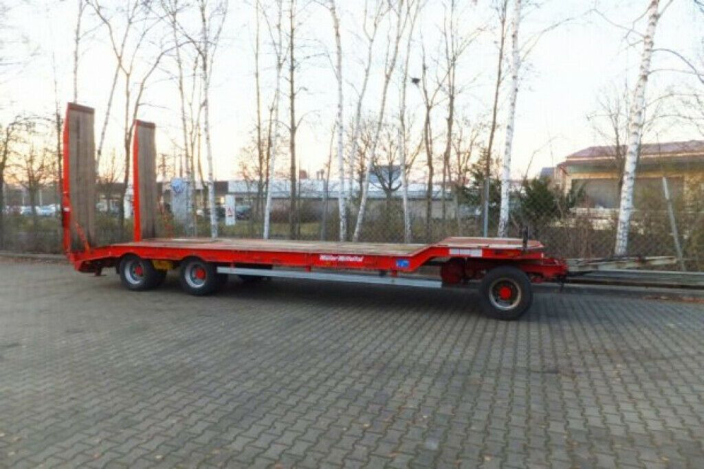 Müller-Mitteltal 3 Achs Tieflader- Anhänger - Нискорамна площадка ремарке: снимка 3 Müller-Mitteltal 3 Achs Tieflader- Anhänger - Нискорамна площадка ремарке: снимка 3