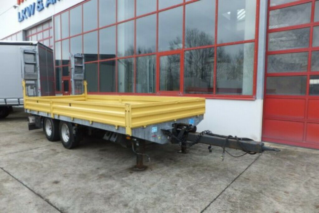 Obermaier 13,5 t Tandemtieflader - Нискорамна площадка ремарке: снимка 1 Obermaier 13,5 t Tandemtieflader - Нискорамна площадка ремарке: снимка 1