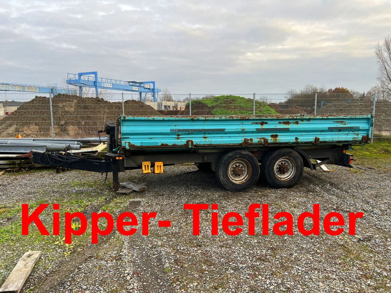 Obermaier 14 t Tandemkipper- Tieflader - Самосвал ремарке: снимка 1 Obermaier 14 t Tandemkipper- Tieflader - Самосвал ремарке: снимка 1