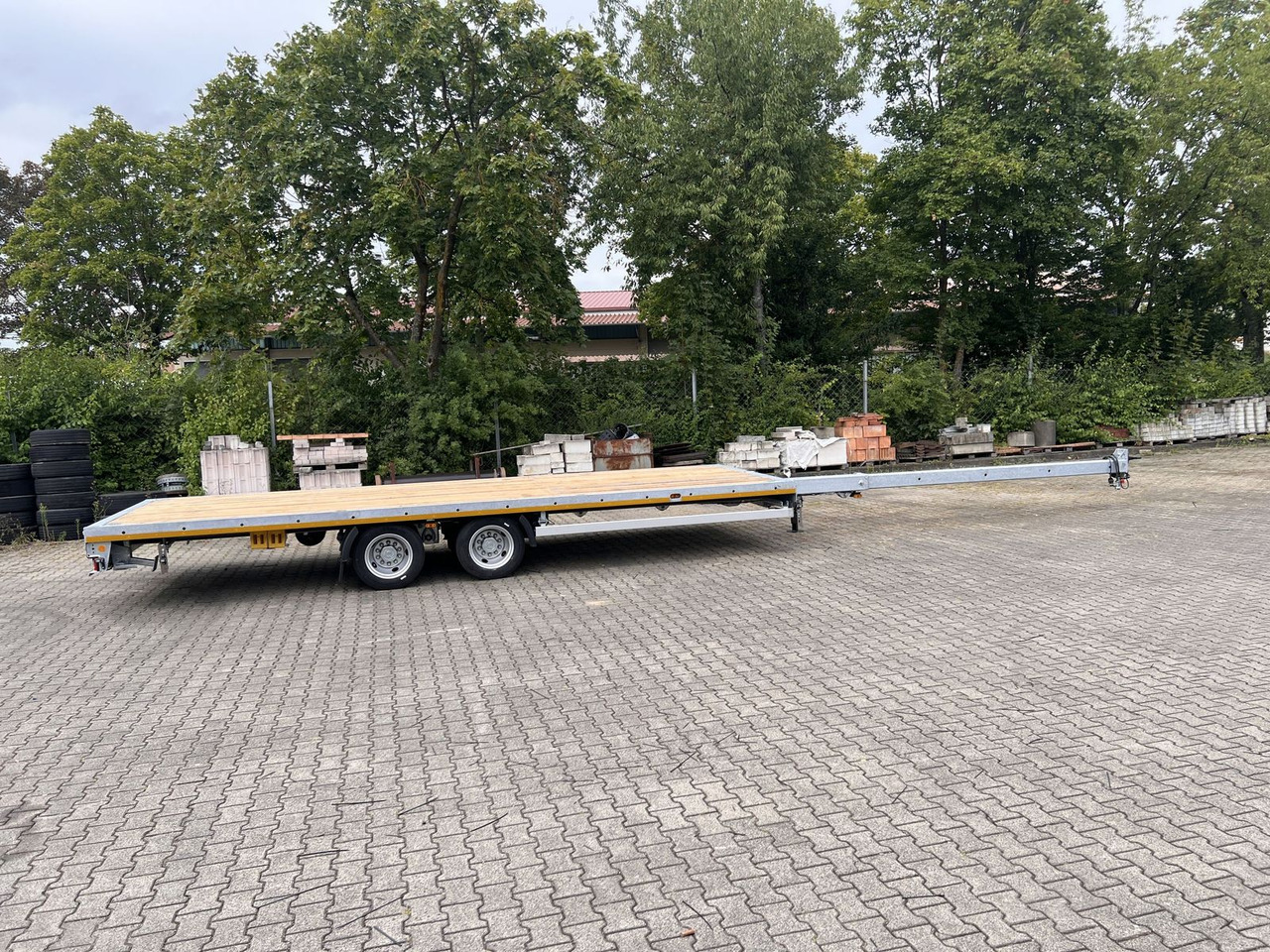 Möslein 13,9 t Tandemanhänger- Tieflader, ausziehbar - Полуремарке: снимка 5 Möslein 13,9 t Tandemanhänger- Tieflader, ausziehbar - Полуремарке: снимка 5
