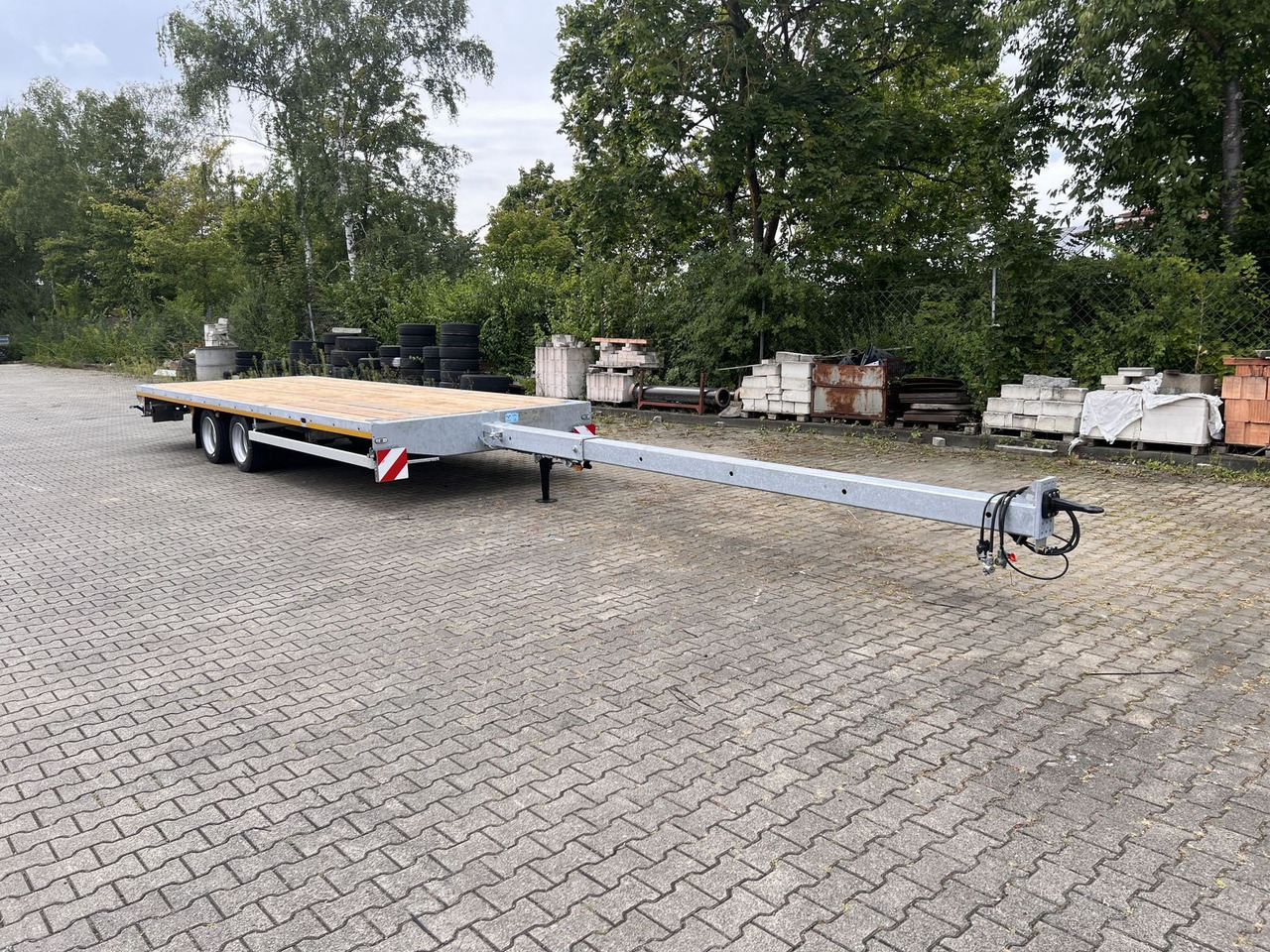 Полуремарке Möslein  13,9 t Tandemanhänger- Tieflader, ausziehbarLuf: снимка 13