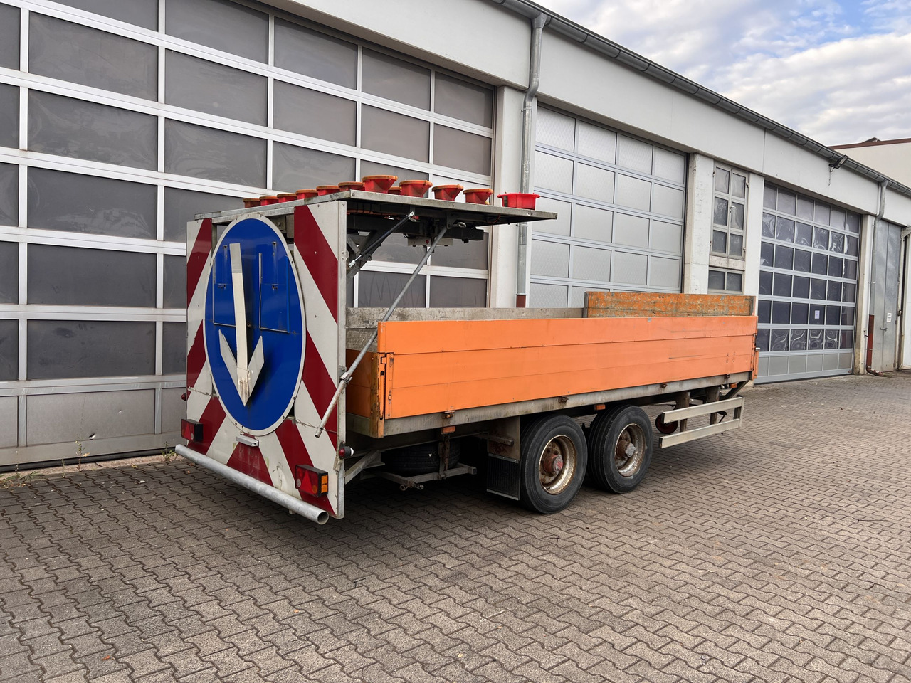 Schmitz Korbach SDAH Tandempritsche - Бордово ремарке/ Платформа: снимка 3 Schmitz Korbach SDAH Tandempritsche - Бордово ремарке/ Платформа: снимка 3