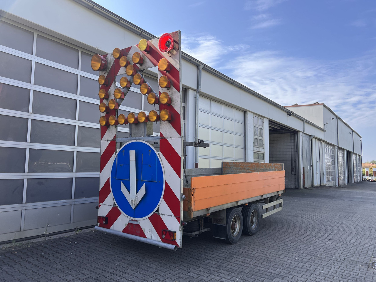 Schmitz Korbach SDAH Tandempritsche - Бордово ремарке/ Платформа: снимка 1 Schmitz Korbach SDAH Tandempritsche - Бордово ремарке/ Платформа: снимка 1