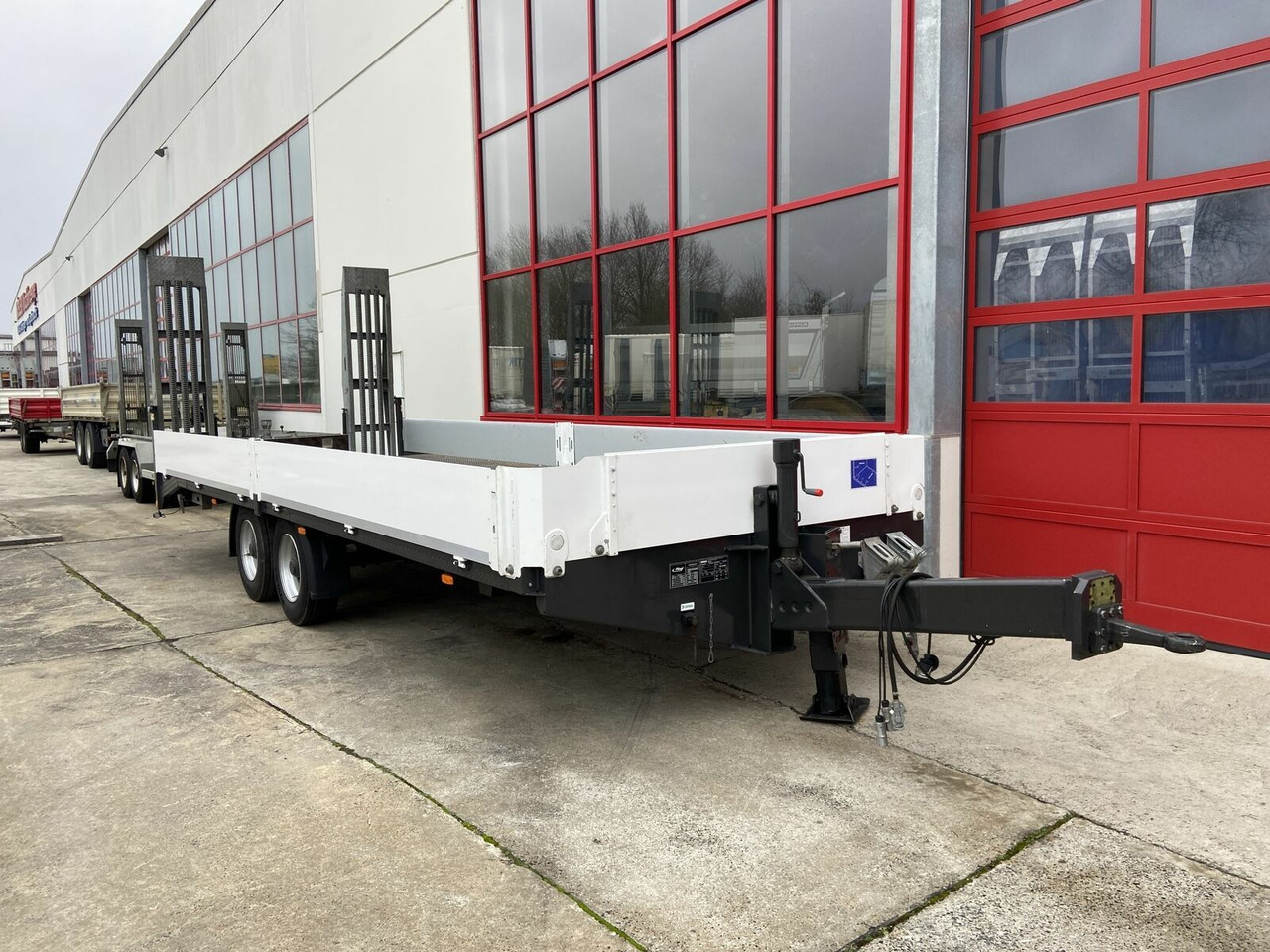 Tandemtieflader 7 m LadeflächeNeuwertig - Нискорамна площадка ремарке: снимка 3 Tandemtieflader 7 m LadeflächeNeuwertig - Нискорамна площадка ремарке: снимка 3