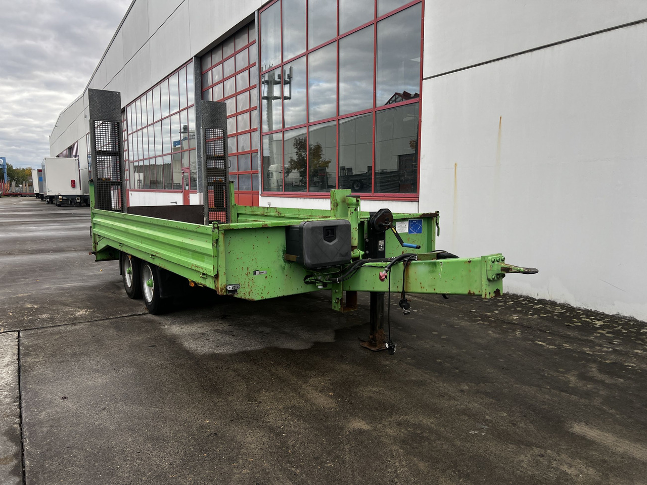 Tt Tandemtieflader - Нискорамна площадка ремарке: снимка 2 Tt Tandemtieflader - Нискорамна площадка ремарке: снимка 2