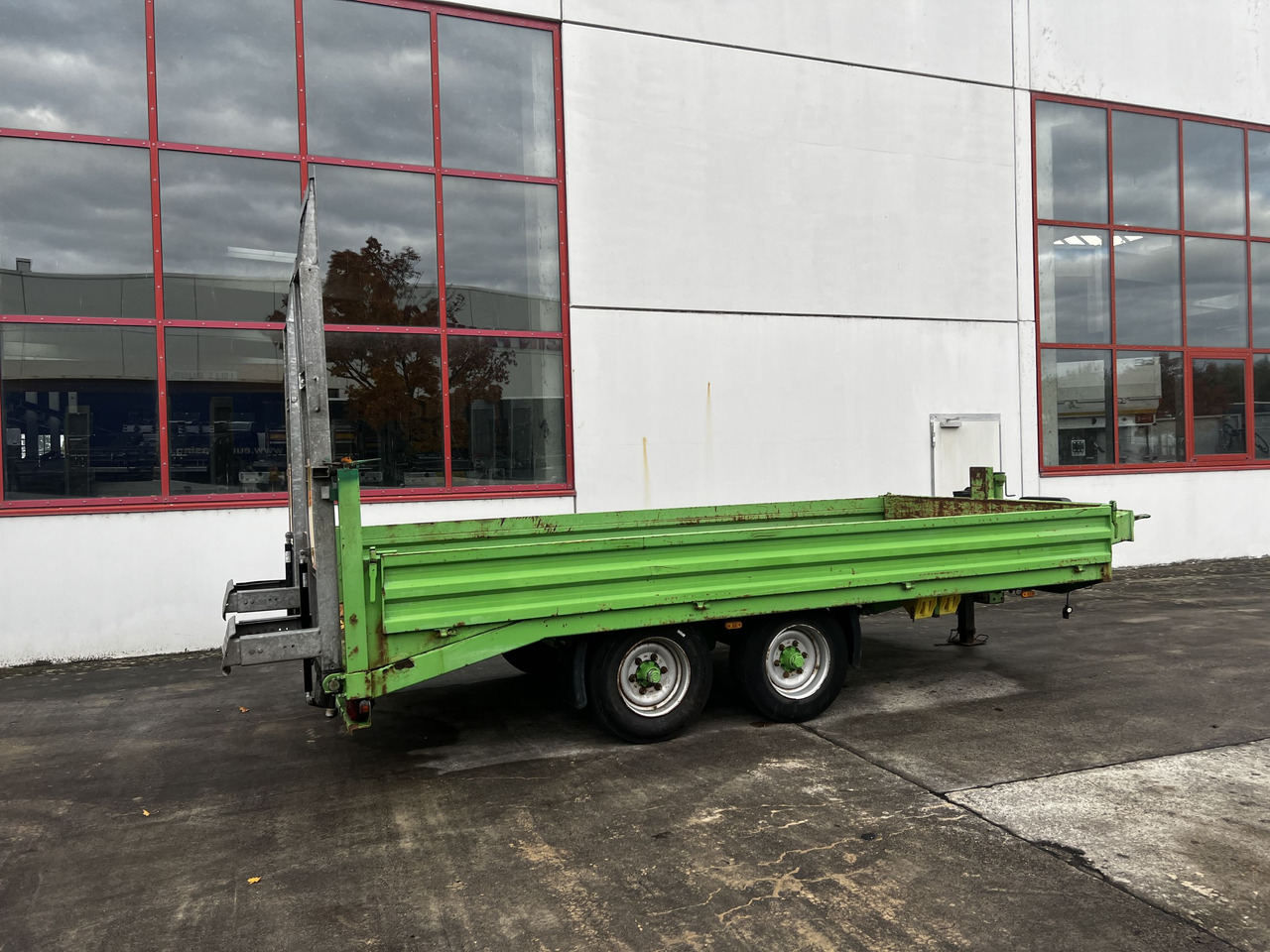 Tt Tandemtieflader - Нискорамна площадка ремарке: снимка 3 Tt Tandemtieflader - Нискорамна площадка ремарке: снимка 3