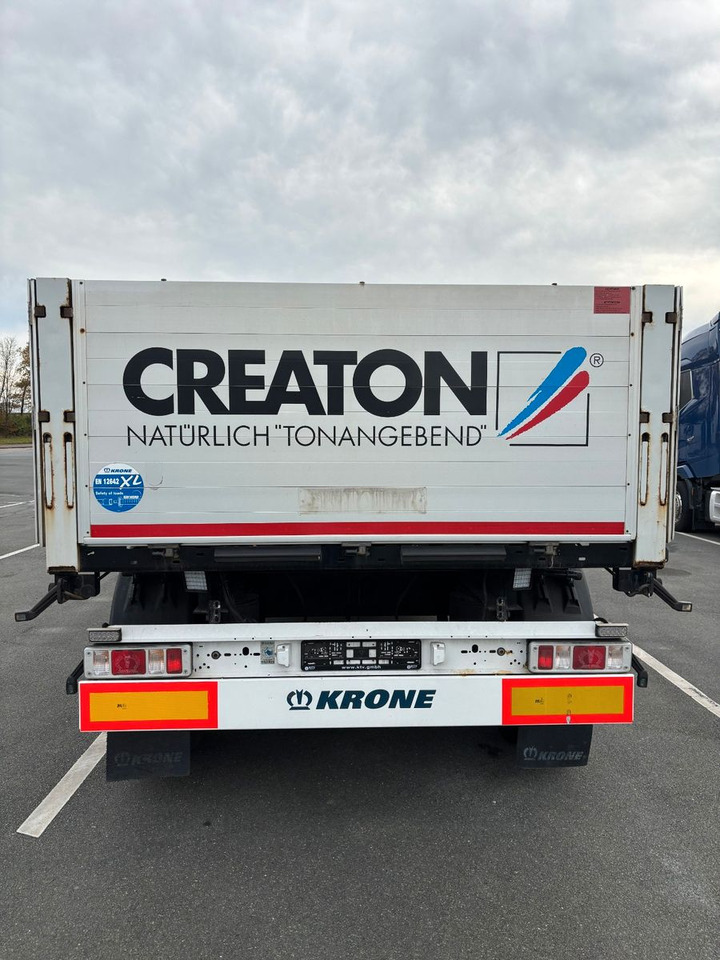 Krone AZ18 + Palettenkasten - Бордово ремарке/ Платформа: снимка 4 Krone AZ18 + Palettenkasten - Бордово ремарке/ Платформа: снимка 4