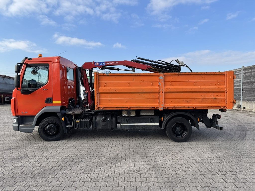 DAF FA LF 180 8t / Abrollkipper, Ladekran Containe - Мултилифт с кука камион, Камион с кран: снимка 1 DAF FA LF 180 8t / Abrollkipper, Ladekran Containe - Мултилифт с кука камион, Камион с кран: снимка 1