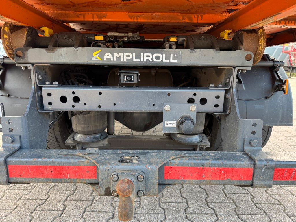Мултилифт с кука камион, Камион с кран DAF FA LF 180 8t / Abrollkipper, Ladekran   Containe: снимка 21