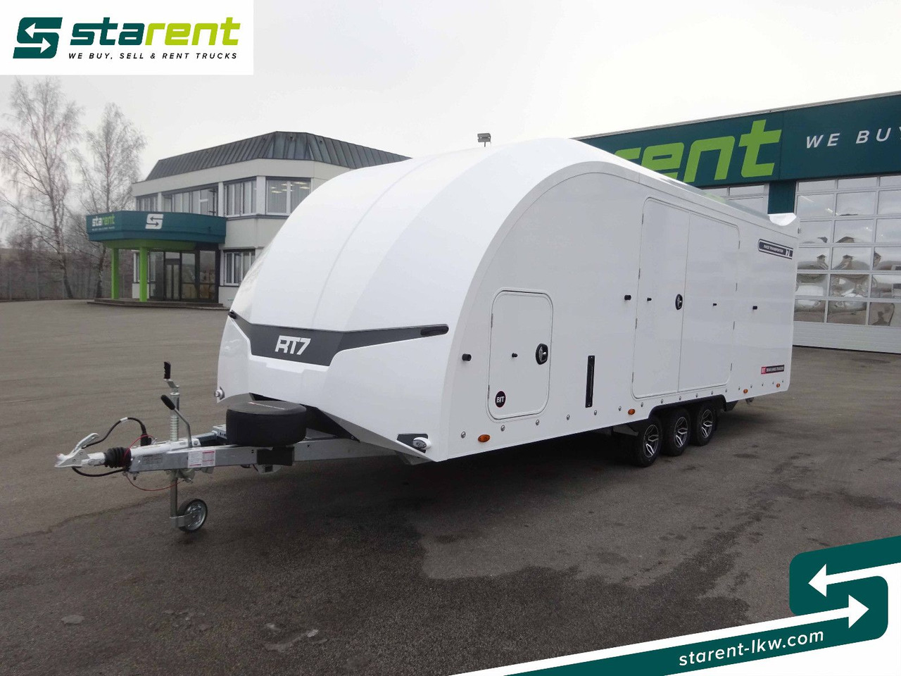 Brian James Trailers Race Transporter 7, Seilwinde - Автовоз ремарке: снимка 1 Brian James Trailers Race Transporter 7, Seilwinde - Автовоз ремарке: снимка 1