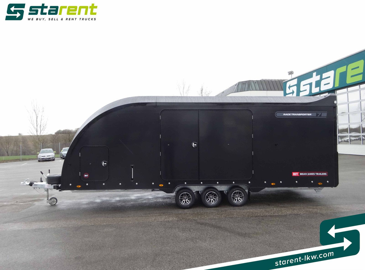 Автовоз ремарке Brian James Trailers Race Transporter 7, Seilwinde: снимка 8