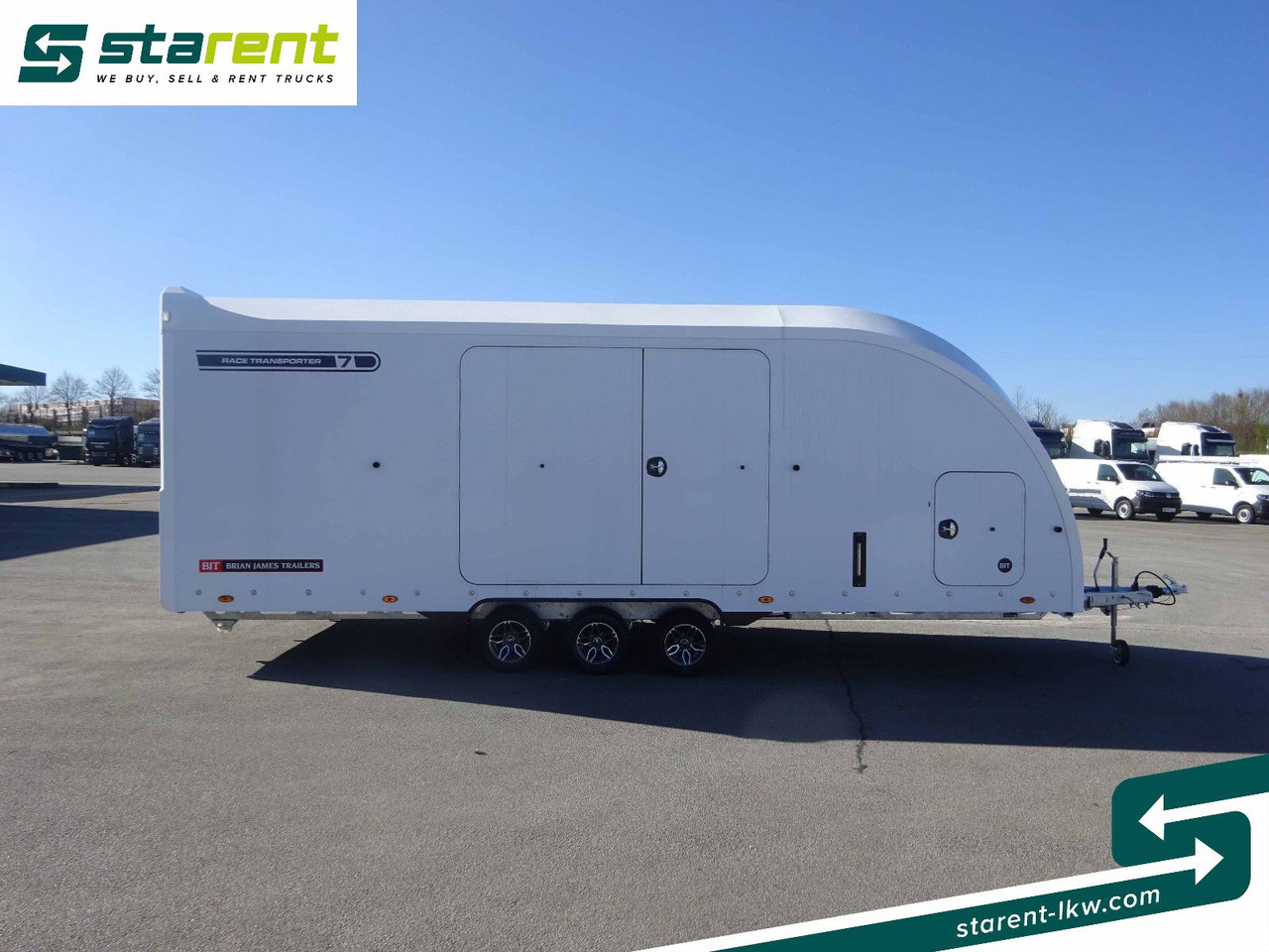 Brian James Trailers Race Transporter 7, Seilwinde - Автовоз ремарке: снимка 4 Brian James Trailers Race Transporter 7, Seilwinde - Автовоз ремарке: снимка 4