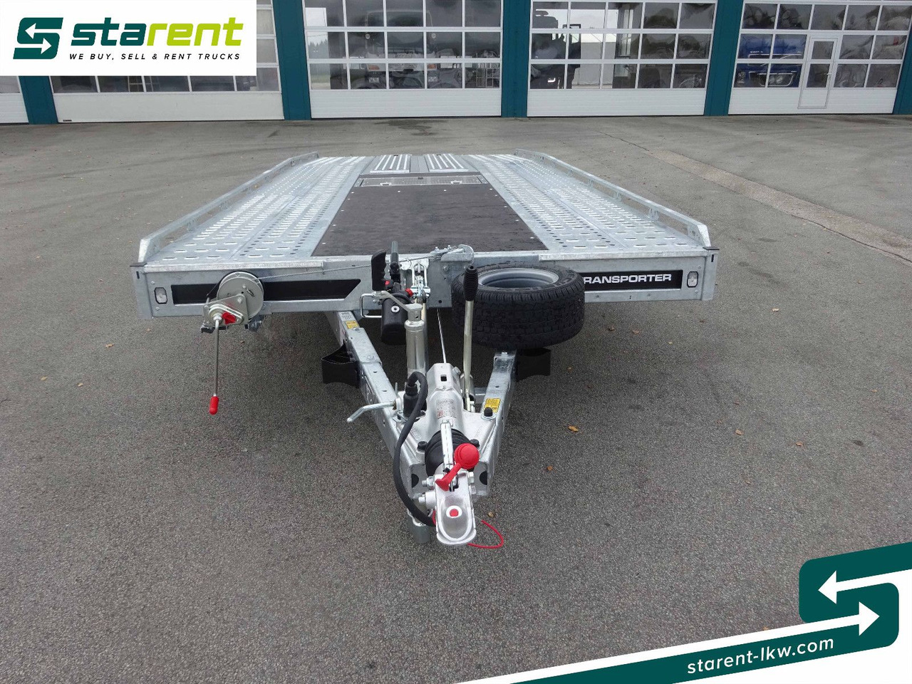 Brian James Trailers T-Transporter, Rampen, Kippbar - Автовоз ремарке: снимка 2 Brian James Trailers T-Transporter, Rampen, Kippbar - Автовоз ремарке: снимка 2