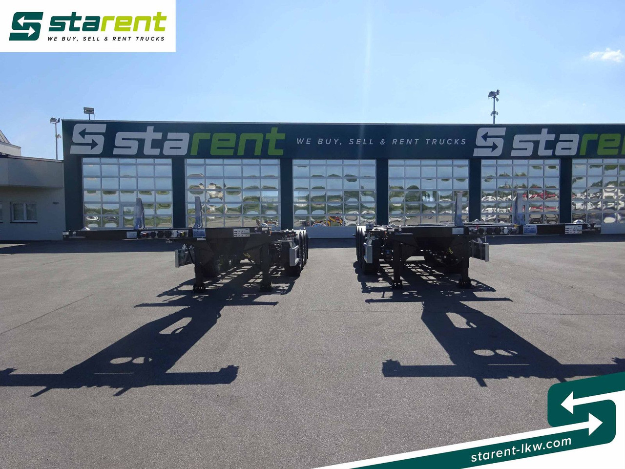 D-TEC Flexitrailer LS Containerchassis ADR, Liftachse - Контейнеровоз/ Сменна каросерия полуремарке: снимка 2 D-TEC Flexitrailer LS Containerchassis ADR, Liftachse - Контейнеровоз/ Сменна каросерия полуремарке: снимка 2