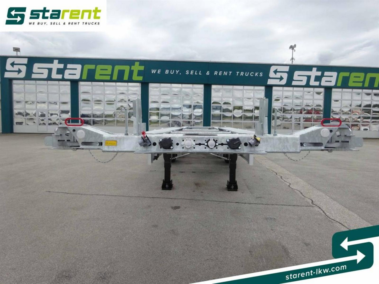 Fliegl Containerchassis ADR 1x20/2x20/1x30/1x40/1x45 - Шаси полуремарке: снимка 2 Fliegl Containerchassis ADR 1x20/2x20/1x30/1x40/1x45 - Шаси полуремарке: снимка 2