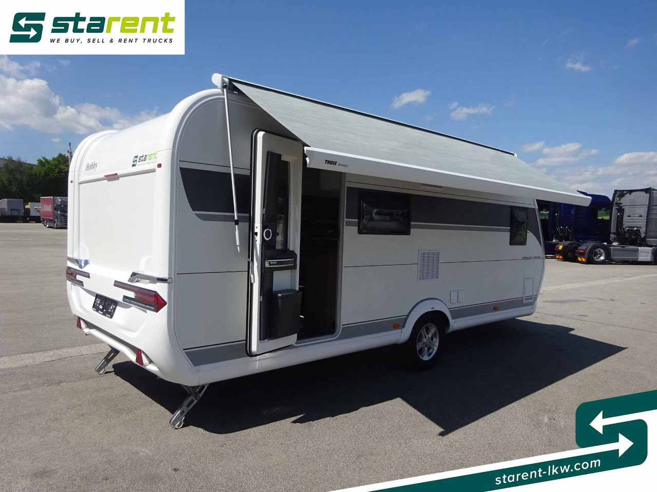 Каравана Hobby Excellent Edition 560 KMFe, 4 Schlafplätze: снимка 11