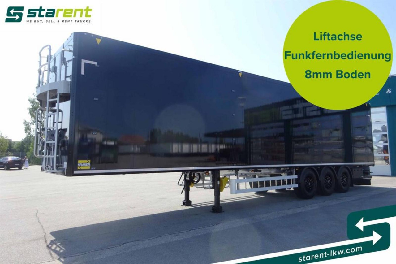 Kraker 8mm 92m³ BPW-Achsen Funk. Verzinkt Liftachse - С плъзгащ под полуремарке: снимка 1 Kraker 8mm 92m³ BPW-Achsen Funk. Verzinkt Liftachse - С плъзгащ под полуремарке: снимка 1