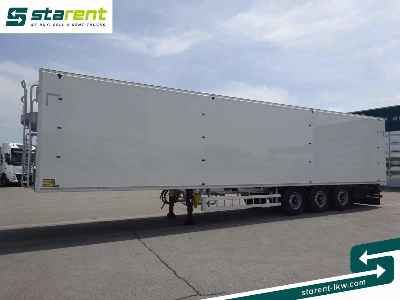 Kraker CF-Z 200ZL, 92 m³, Funkfernbedienung, BPW-Achsen - С плъзгащ под полуремарке: снимка 1 Kraker CF-Z 200ZL, 92 m³, Funkfernbedienung, BPW-Achsen - С плъзгащ под полуремарке: снимка 1