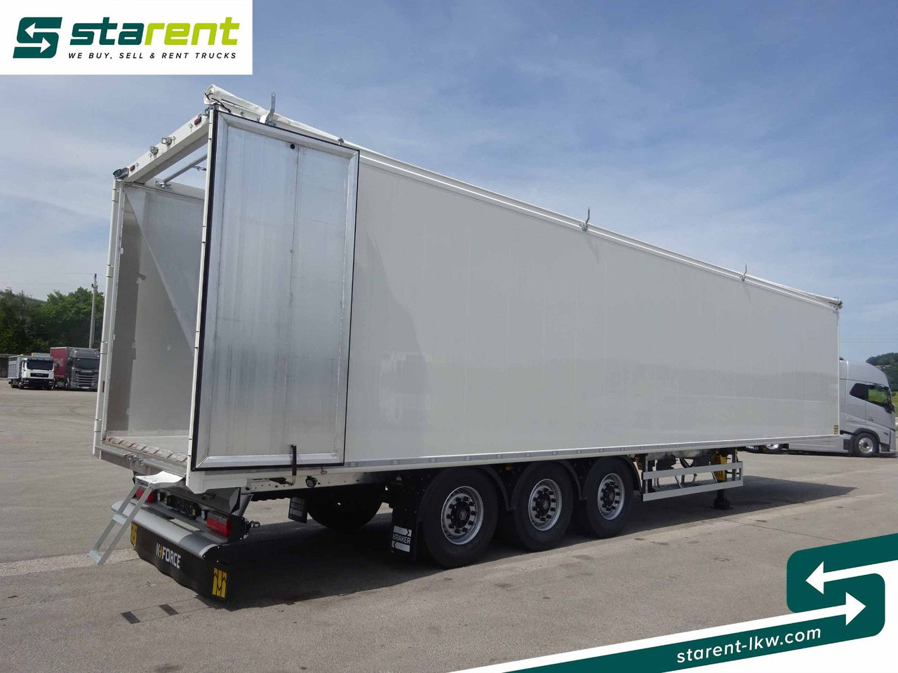 С плъзгащ под полуремарке Kraker CF-Z 200ZL, 92 m³, Funkfernbedienung, BPW-Achsen: снимка 10