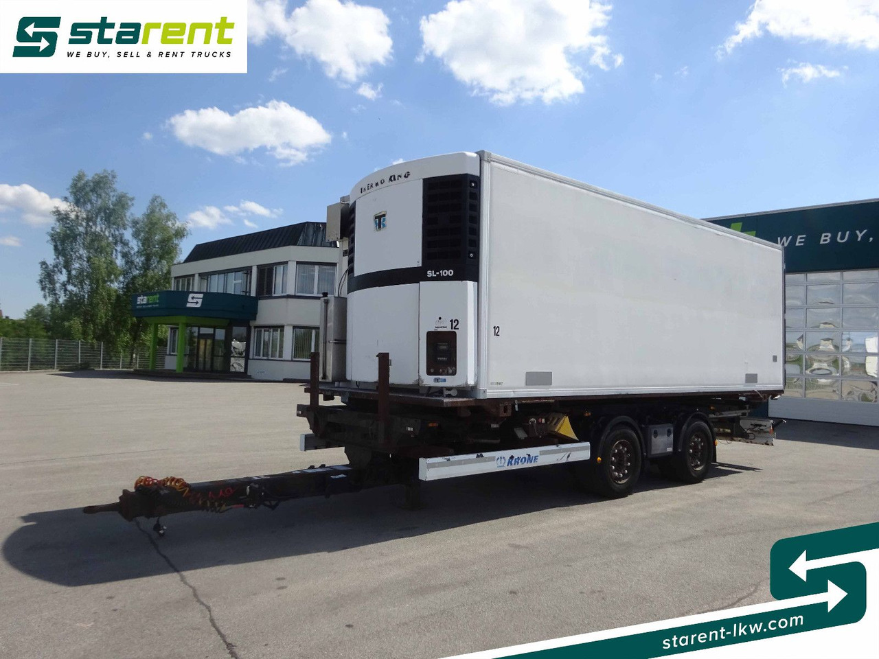 Krone Jumbotandemlafette, BDF Wechselrahmen - Рефрижератор ремарке: снимка 1 Krone Jumbotandemlafette, BDF Wechselrahmen - Рефрижератор ремарке: снимка 1