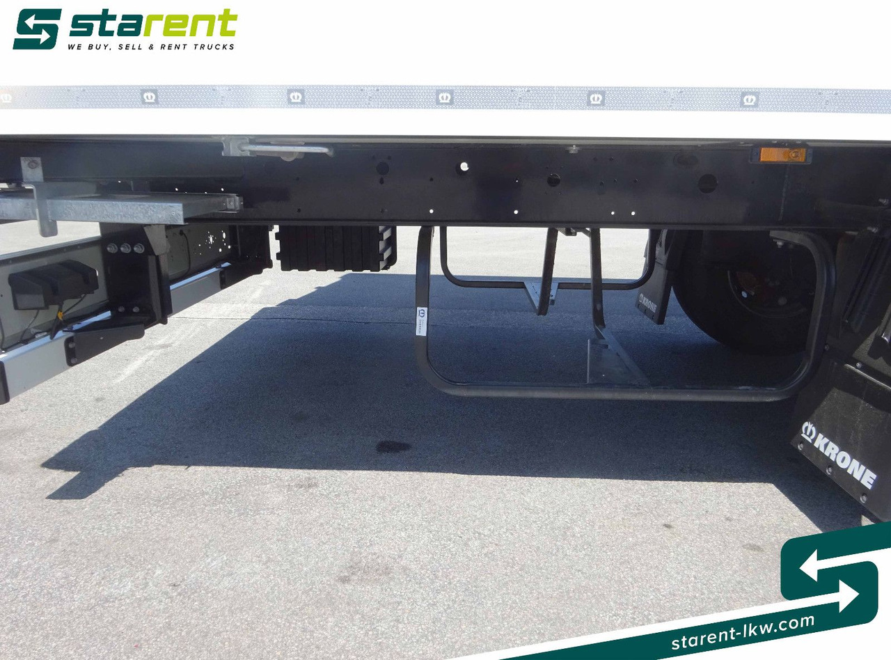 Затворена каросерия полуремарке Krone Thermotrailer Carrier Vector 1550, Zurrleisten: снимка 22