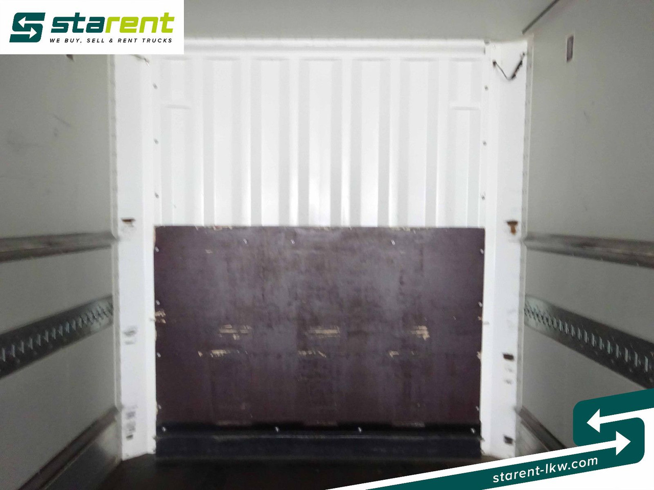 Затворена каросерия полуремарке Krone Trockenfrachtkoffer, Dautel LBW 2.500 KG: снимка 14