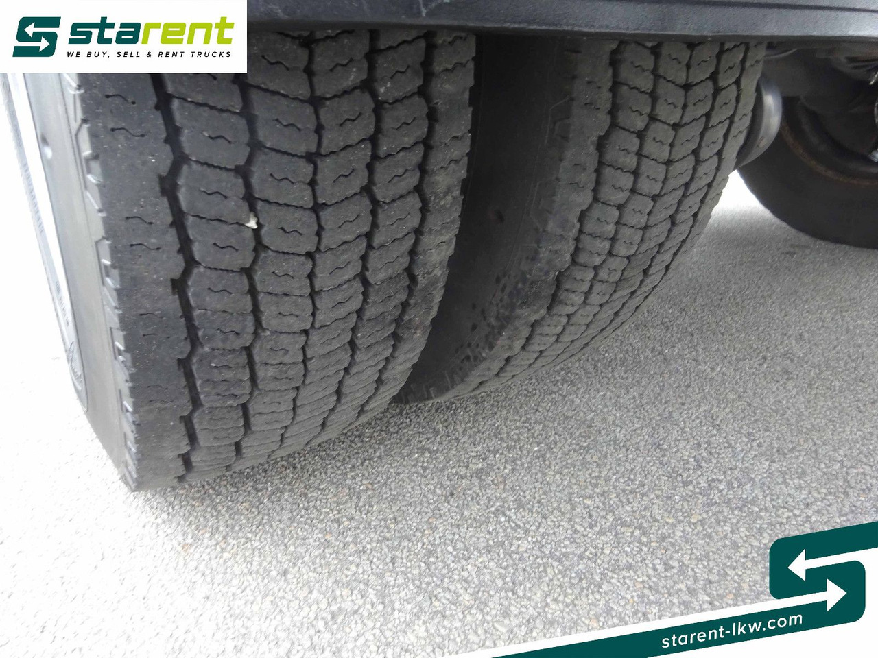 Затворена каросерия полуремарке Krone Trockenfrachtkoffer, Dautel LBW 2.500 KG: снимка 29