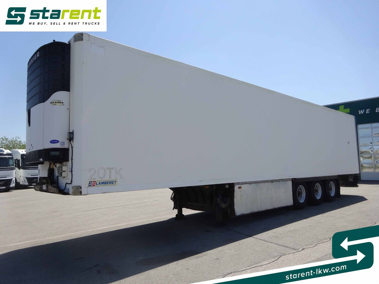 Lamberet Thermotrailer, Maxima 1300, Doppelstock, Alu - Затворена каросерия полуремарке: снимка 1 Lamberet Thermotrailer, Maxima 1300, Doppelstock, Alu - Затворена каросерия полуремарке: снимка 1