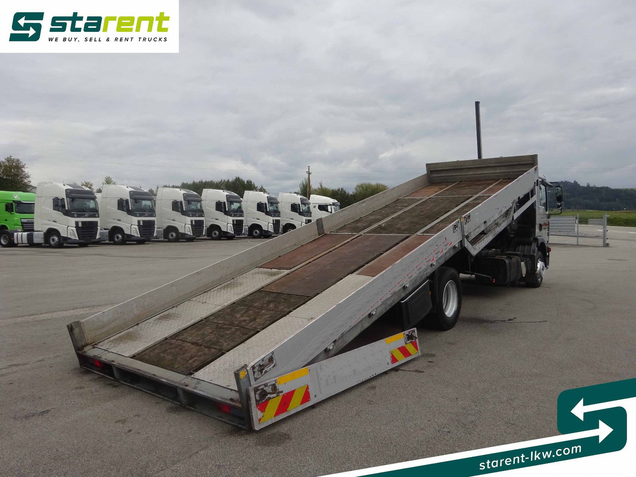 MAN TGM 12.280, Fahrzeugtransporter, kippbar - Камион пътна помощ: снимка 3 MAN TGM 12.280, Fahrzeugtransporter, kippbar - Камион пътна помощ: снимка 3