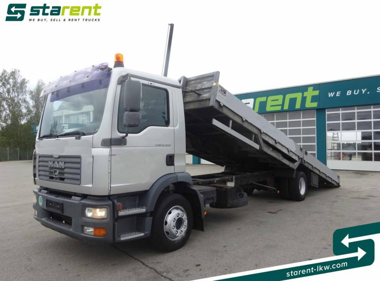 MAN TGM 12.280, Fahrzeugtransporter, kippbar - Автовоз камион: снимка 1 MAN TGM 12.280, Fahrzeugtransporter, kippbar - Автовоз камион: снимка 1