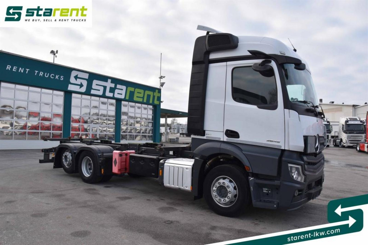 Mercedes Benz Actros 2645L Retarder Mirror Cam NAVI Liftachse - Контейнеровоз/ Сменна каросерия камион: снимка 3 Mercedes Benz Actros 2645L Retarder Mirror Cam NAVI Liftachse - Контейнеровоз/ Сменна каросерия камион: снимка 3