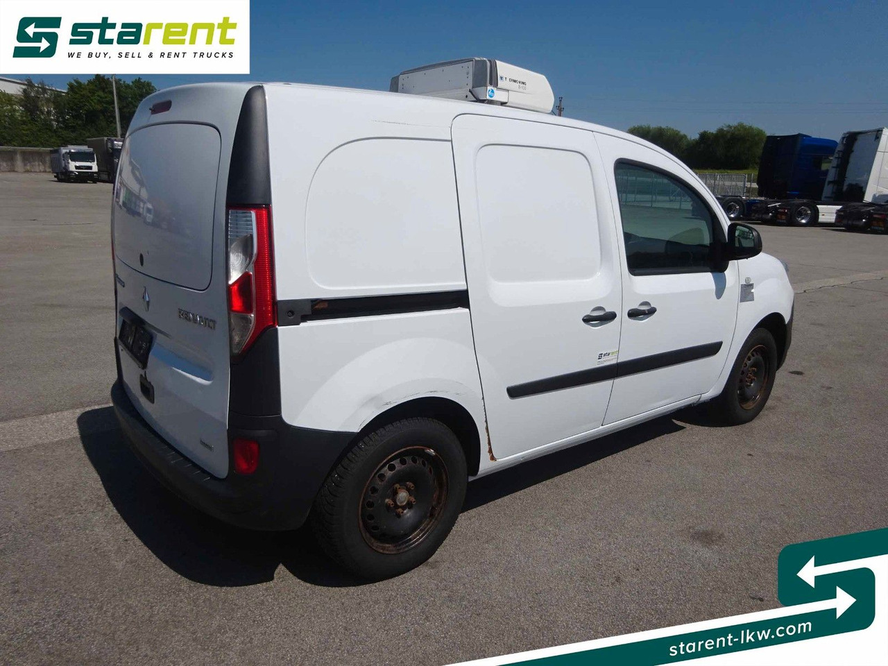 Хладилен бус, Бус с двойна кабина Renault Kangoo: снимка 5