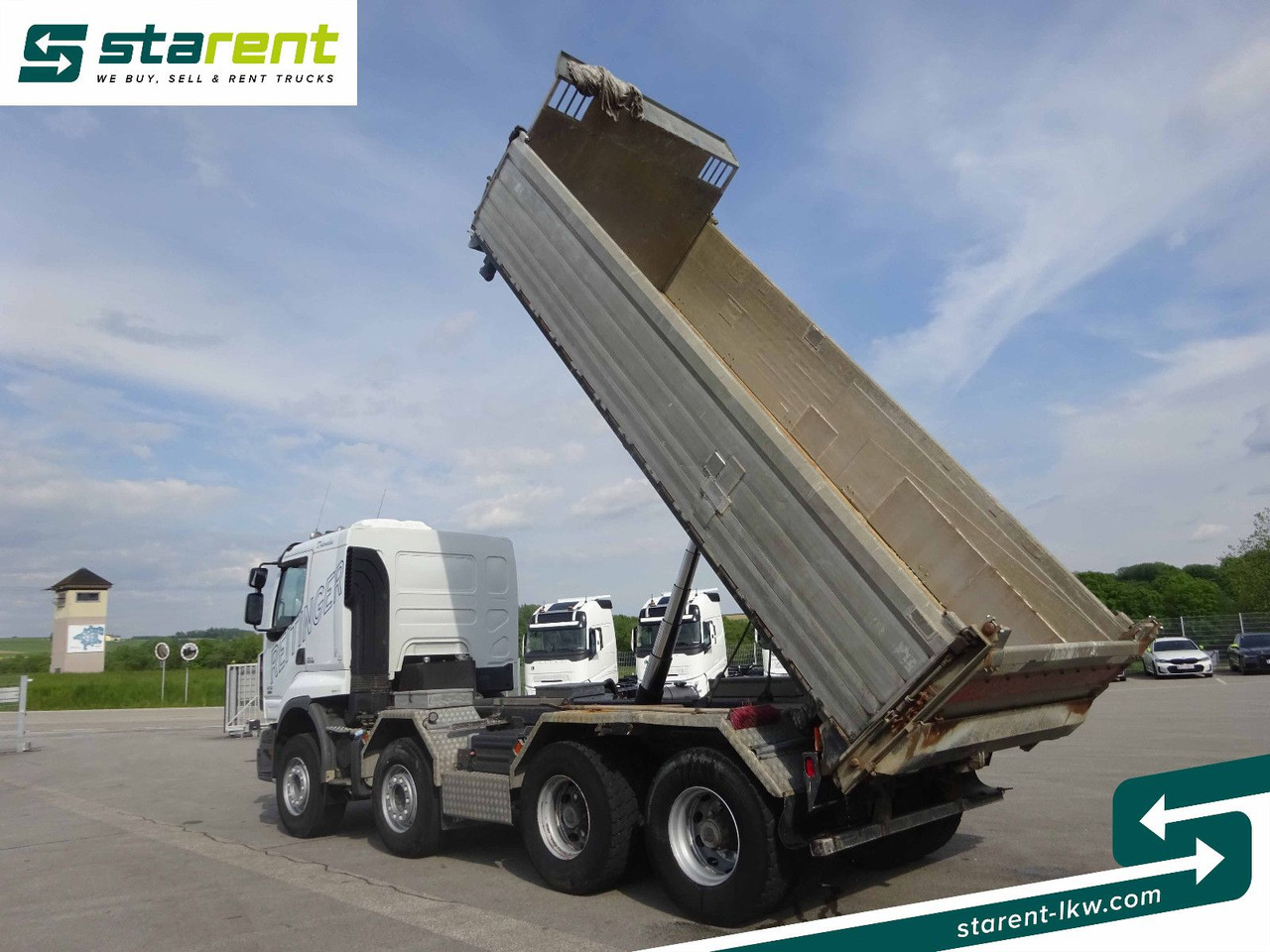 Renault Premium 450 DXi, 8x4, 3 Seitenkipper, Standklima - Самосвал камион: снимка 5 Renault Premium 450 DXi, 8x4, 3 Seitenkipper, Standklima - Самосвал камион: снимка 5