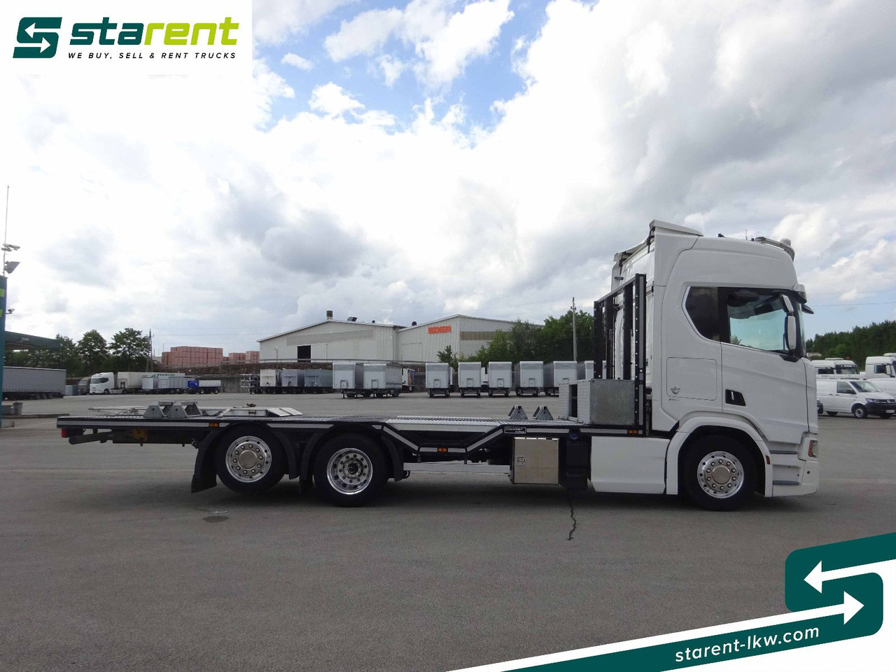 Scania R770 V8 Fahrzeugtransporter, Retarder, Seilwinde - Бордови камион: снимка 4 Scania R770 V8 Fahrzeugtransporter, Retarder, Seilwinde - Бордови камион: снимка 4