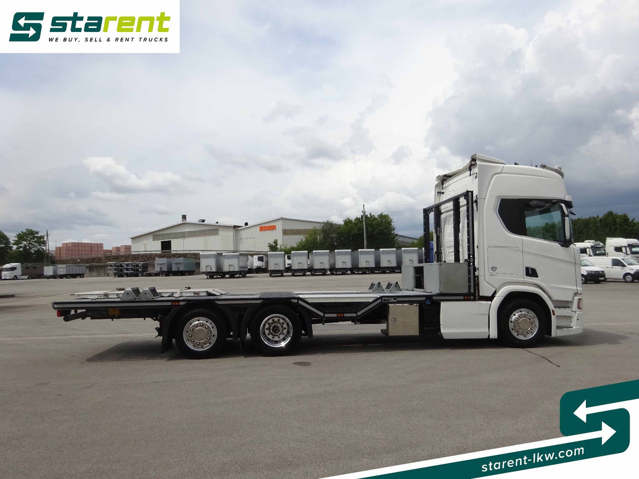 Scania R770 V8 Fahrzeugtransporter, Retarder, Seilwinde - Камион пътна помощ: снимка 4 Scania R770 V8 Fahrzeugtransporter, Retarder, Seilwinde - Камион пътна помощ: снимка 4